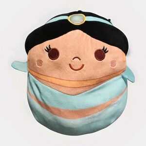 Squishmallow Disney Princess Jasmine Stuffed 10”inch Plush Aladdin Disney EUC